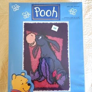 Eeyore latch hook kit 20" by 30"